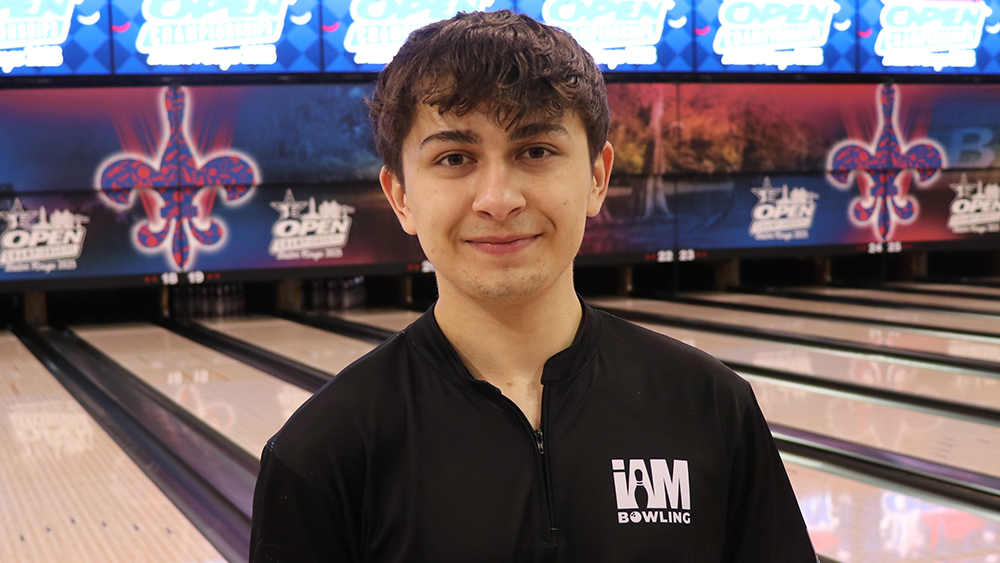 Kaven Massey at the 2025 USBC Open Championships